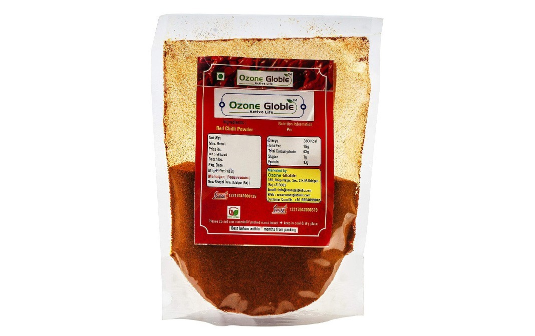 Ozone Globle Red Chilli Powder    Pack  200 grams